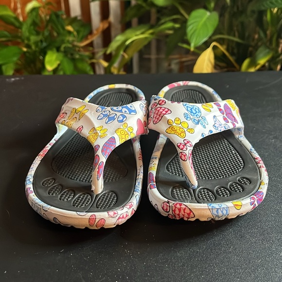 Pet Paws Flip Flops Size 39 - Picture 2 of 6